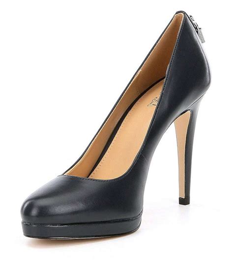 michael kors soft leather heels|Michael Kors closed toe pumps.